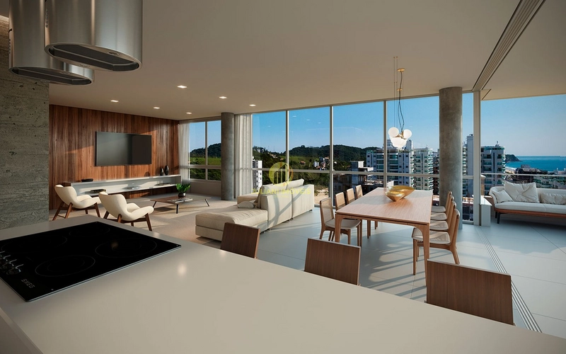 Apartamento no Ed. Riva em Praia Brava: 3ª foto da galeria de imagens do imóvel