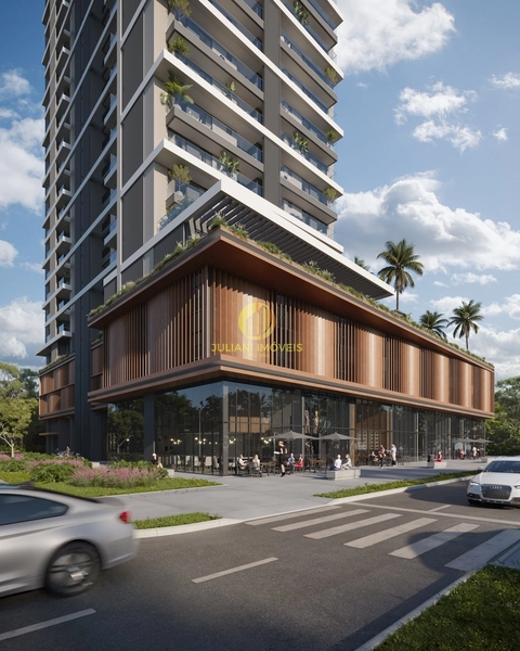 Apartamento no Edifício Habitat Praia Brava: 3ª foto da galeria de imagens do imóvel