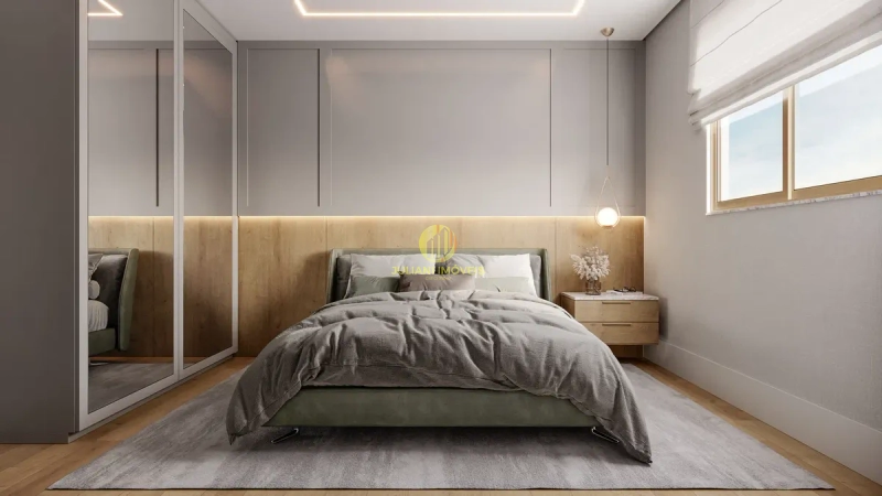 Apartamento com 2 suítes no MoMA Residence – Itajaí: 2ª foto da galeria de imagens do imóvel