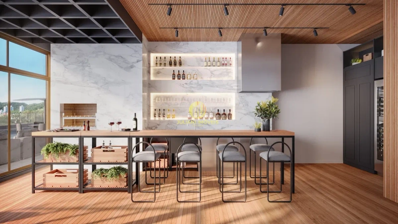 Apartamento com 1 suíte + 2 dormitórios no MoMA Residence – Itajaí: 14ª foto da galeria de imagens do imóvel