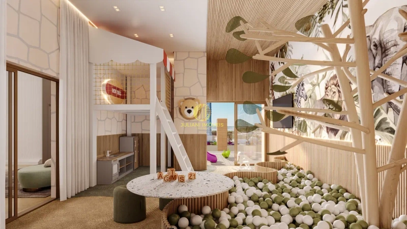 Apartamento com 1 suíte + 2 dormitórios no MoMA Residence – Itajaí: 5ª foto da galeria de imagens do imóvel