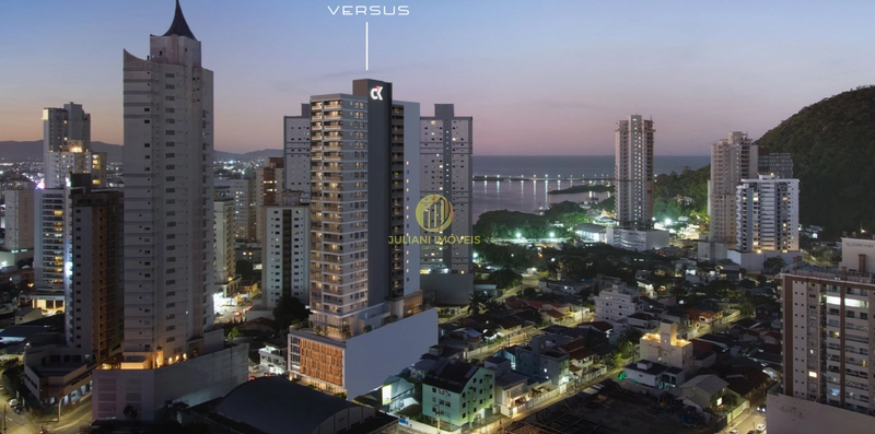 Studio na Fazenda em Itajaí no Ed. Versus: 2ª foto da galeria de imagens do imóvel