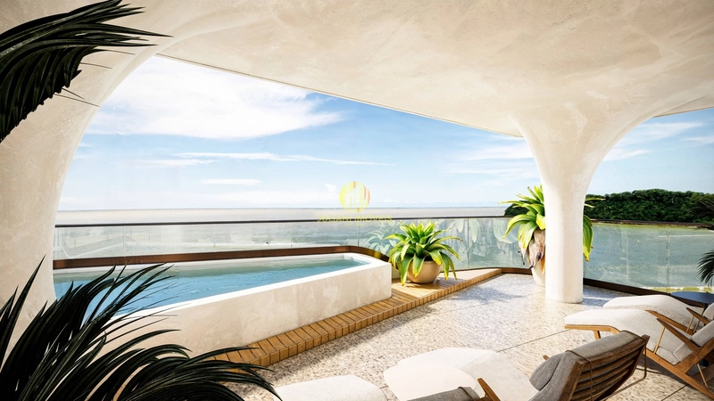 PentHouse frente mar Ed. Oceean na Praia Cabeçudas: 6ª foto da galeria de imagens do imóvel