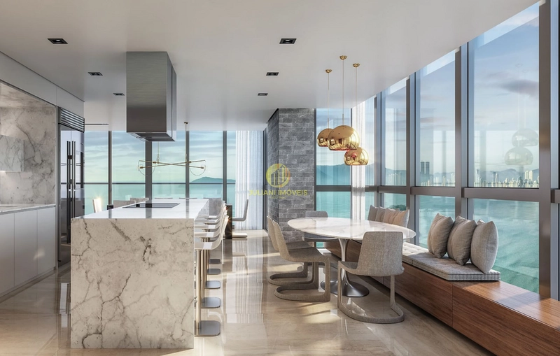 Apartamento de Luxo Frente Mar no Edifício Splendido: 2ª foto da galeria de imagens do imóvel
