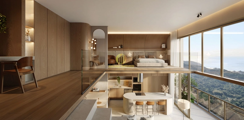 Loft Duplex no Ed. Raro By Sierra na Praia Brava: 2ª foto da galeria de imagens do imóvel