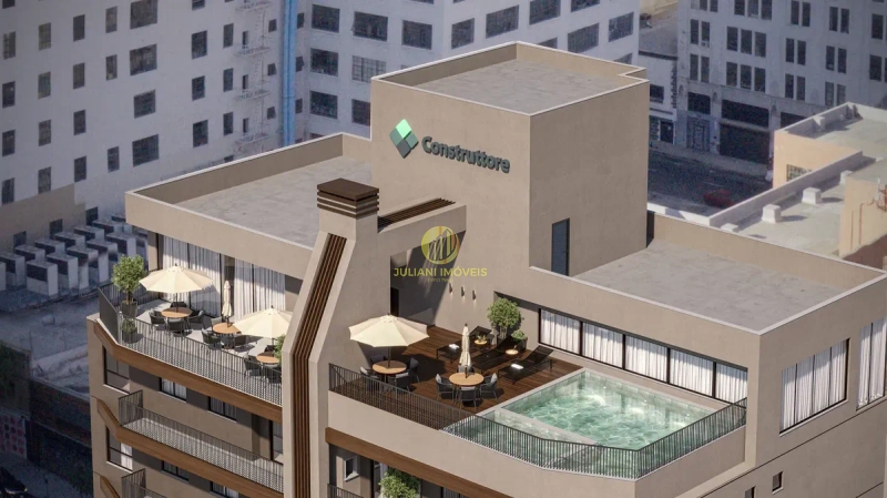 Apartamento na planta no Seventy em Itajaí: 2ª foto da galeria de imagens do imóvel