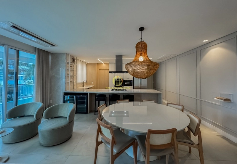 Apartamento mobiliado e decorado no Ed. La Blanc Praia Brava: 11ª foto da galeria de imagens do imóvel