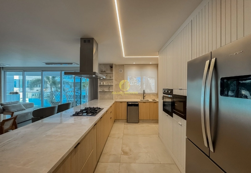 Apartamento mobiliado e decorado no Ed. La Blanc Praia Brava: 15ª foto da galeria de imagens do imóvel