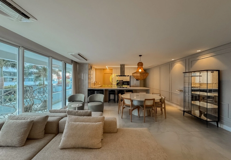 Apartamento mobiliado e decorado no Ed. La Blanc Praia Brava: 13ª foto da galeria de imagens do imóvel