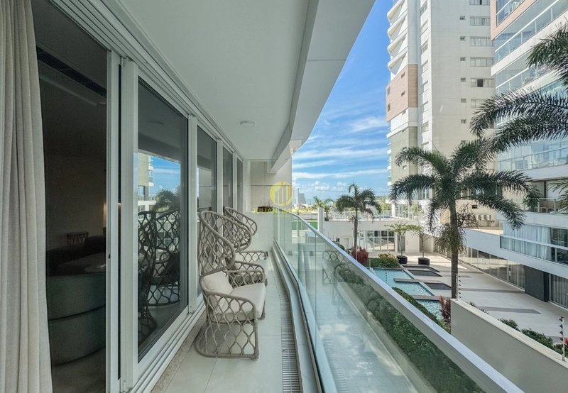 Apartamento mobiliado e decorado no Ed. La Blanc Praia Brava: 7ª foto da galeria de imagens do imóvel