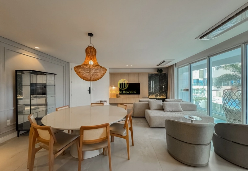 Apartamento mobiliado e decorado no Ed. La Blanc Praia Brava: 9ª foto da galeria de imagens do imóvel