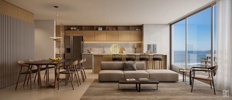 Apartamento na planta com 119m² à venda na Praia Brava em Itajaí: 1ª foto da galeria de imagens do imóvel