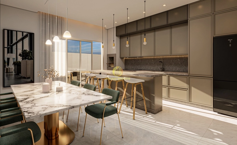 Apartamento no Topazio Residence no centro de Balneário