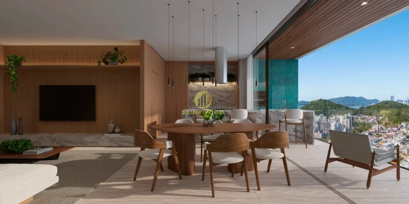 Apartamento 3 suítes no Reserva Japandi na Praia Brava: 2ª foto da galeria de imagens do imóvel