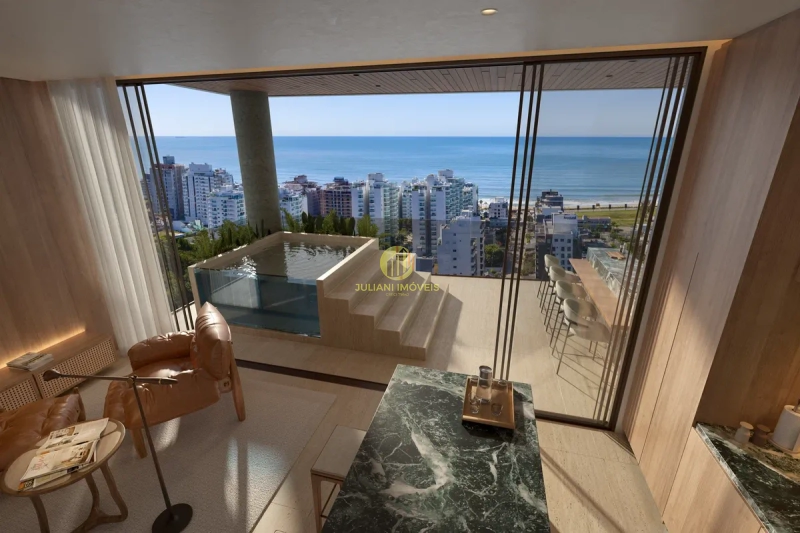 Apartamento 4 suítes no Reserva Japandi na Praia Brava