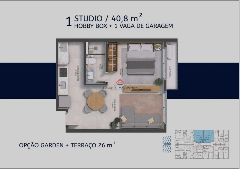 Venda de Apartamentos na Planta na Beira Mar Sul em Florianópolis SC: 18ª foto da galeria de imagens do imóvel