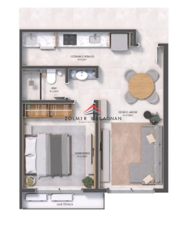 Apartamentos na Planta à Venda em Florianópolis Entrega Dezembro 2026: 37ª foto da galeria de imagens do imóvel