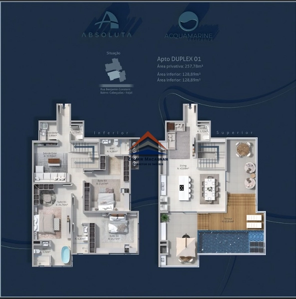 Excelente Cobertura Duplex 3 suítes em Itajaí SC: 56ª foto da galeria de imagens do imóvel