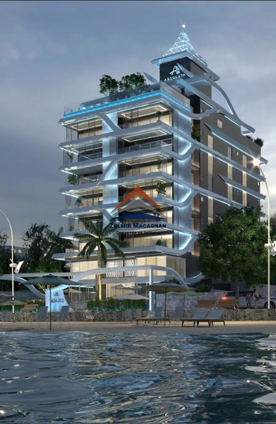 Coberturas e Apartamentos na planta em frente a praia: 3ª foto da galeria de imagens do imóvel