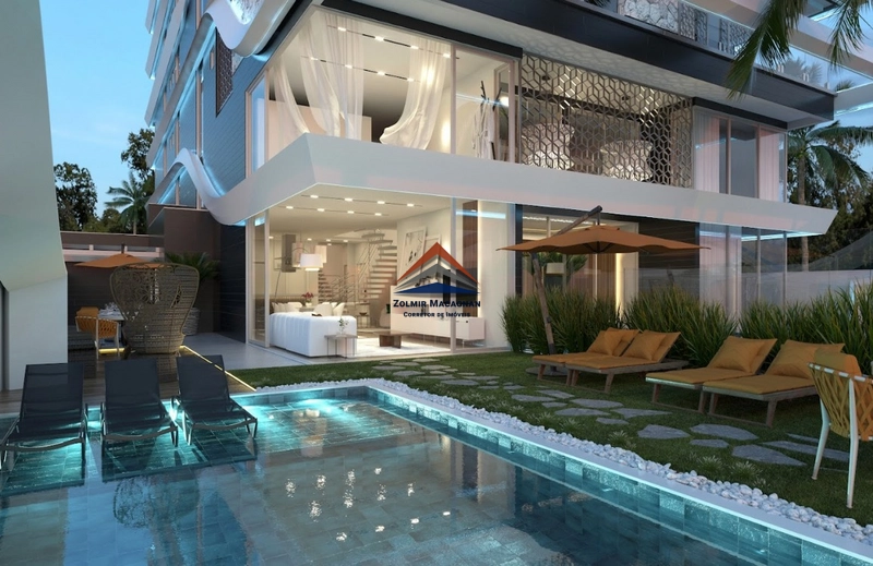 Coberturas e Apartamentos na planta em frente a praia: 31ª foto da galeria de imagens do imóvel