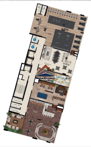 Lindo apartamento 4 suítes e 3 vagas a 50 metros da praia de Itapema: 43ª foto da galeria de imagens do imóvel