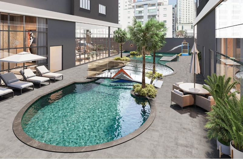 Apartamento 4 dormitórios em construção na cidade de Itapema SC: 3ª foto da galeria de imagens do imóvel