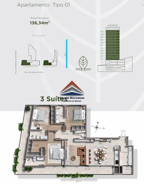 Seu Apartamento na Planta no Litoral Norte de SC: 18ª foto da galeria de imagens do imóvel