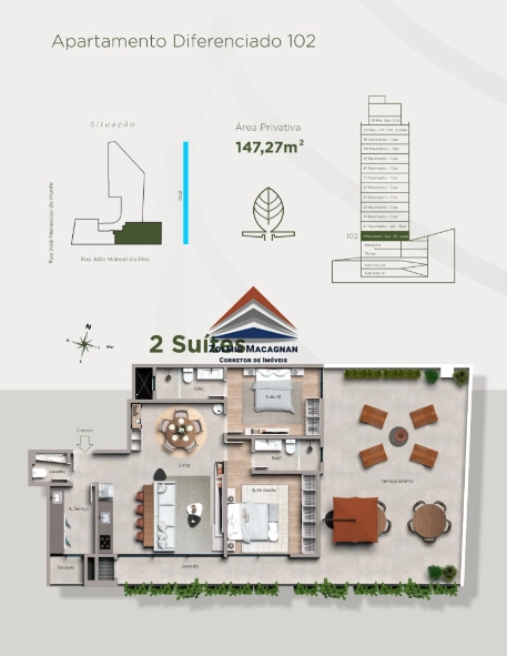 Seu Apartamento na Planta no Litoral Norte de SC: 15ª foto da galeria de imagens do imóvel