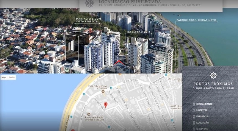 Apartamento novo à Venda próximo a Av. Beira Mar Norte Florianópolis: 17ª foto da galeria de imagens do imóvel