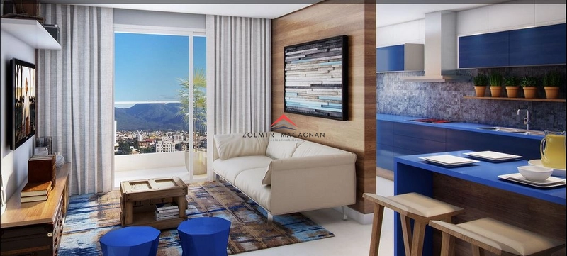 Apartamento Novo 3 Dormitórios (1 Suíte) no Itacorubi – Florianópolis: 11ª foto da galeria de imagens do imóvel