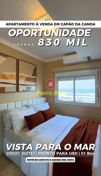 APARTAMENTO À VENDA COM VISTA PARA O MAR: 4ª foto da galeria de imagens do imóvel