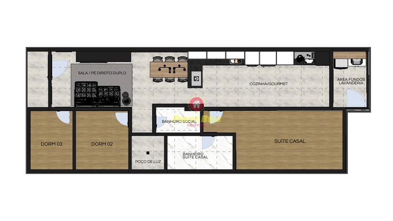 CASA EM CONDOMINIO À VENDA: 2ª foto da galeria de imagens do imóvel