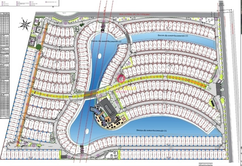 TERRENO BEIRA LAGO À VENDA NO CONDOMÍNIO ALLURE BEACH CONDO: 3ª foto da galeria de imagens do imóvel