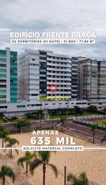 APARTAMENTO À VENDA EM CAPÃO DA CANOA EDIFÍCIO FRENTE PRAÇA: 19ª foto da galeria de imagens do imóvel