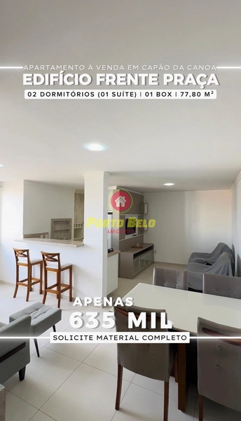 APARTAMENTO À VENDA EM CAPÃO DA CANOA EDIFÍCIO FRENTE PRAÇA: 17ª foto da galeria de imagens do imóvel