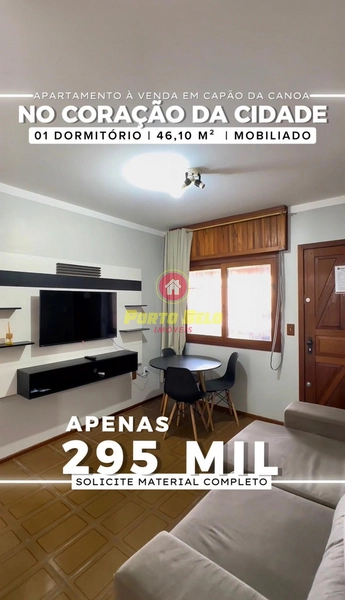 APARTAMENTO À VENDA NO CENTRO DE CAPÃO DA CANOA: 4ª foto da galeria de imagens do imóvel