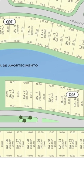 Terreno à venda no condomínio Sunset: 2ª foto da galeria de imagens do imóvel