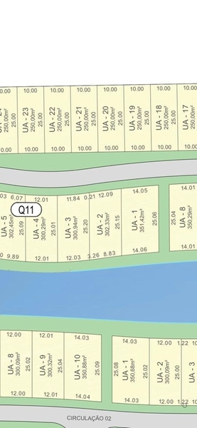 Terreno à venda no condomínio Sunset: 2ª foto da galeria de imagens do imóvel