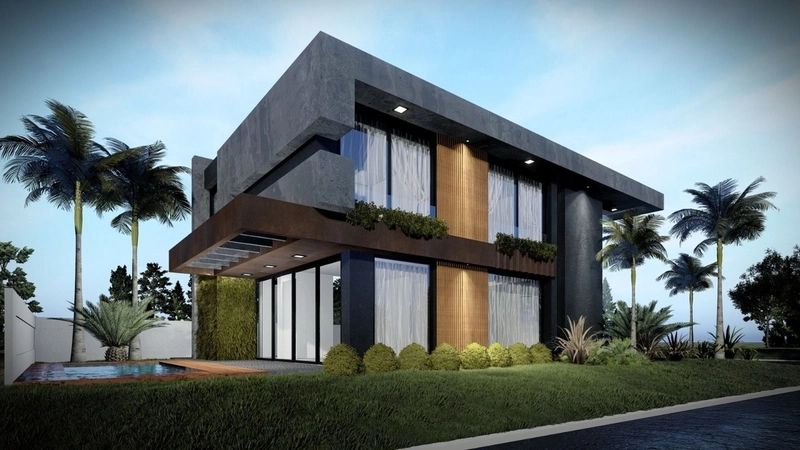 Casa à venda no condomínio Blue: 3ª foto da galeria de imagens do imóvel