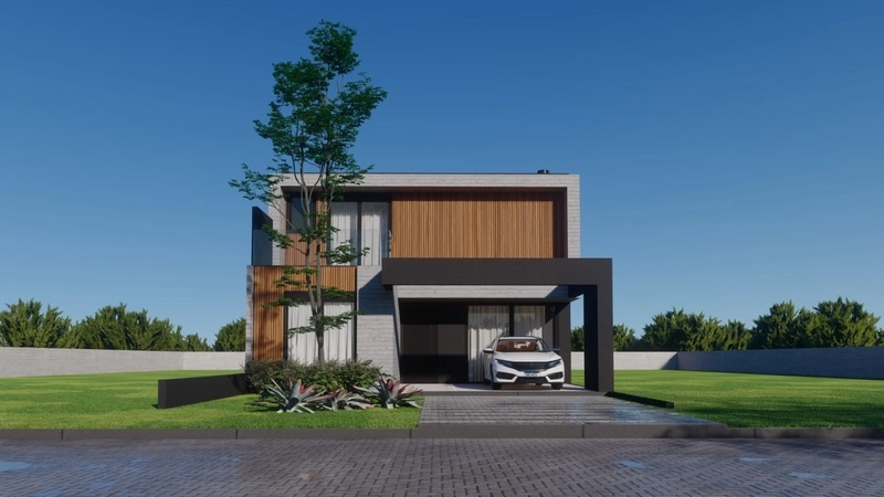 Casa á venda no condominio Blue: 3ª foto da galeria de imagens do imóvel