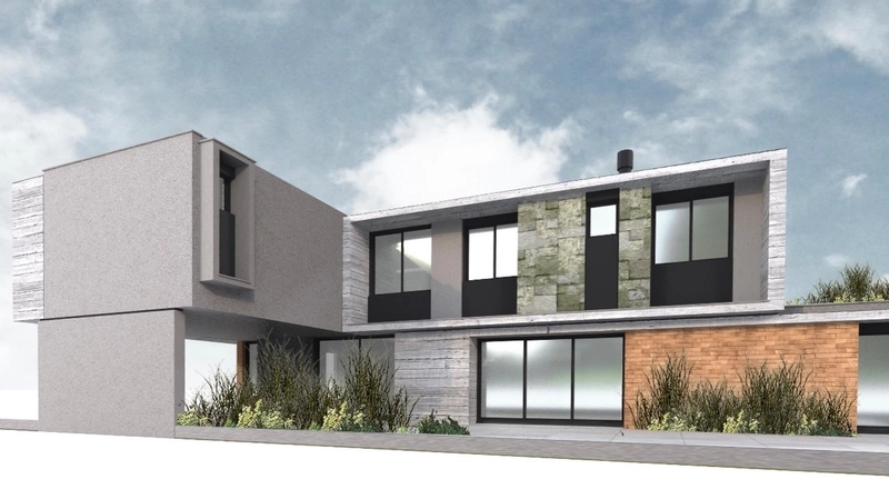 Casa nova projeto moderno: 6ª foto da galeria de imagens do imóvel