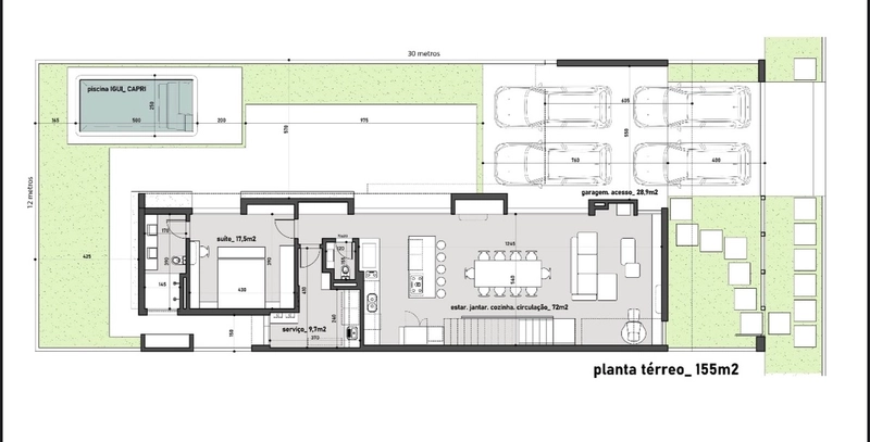 Casa nova projeto moderno: 11ª foto da galeria de imagens do imóvel
