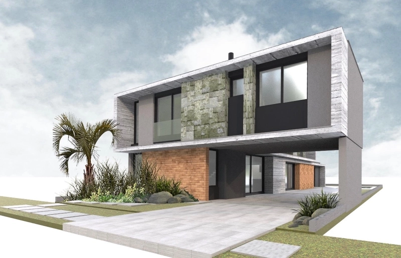 Casa nova projeto moderno: 1ª foto da galeria de imagens do imóvel