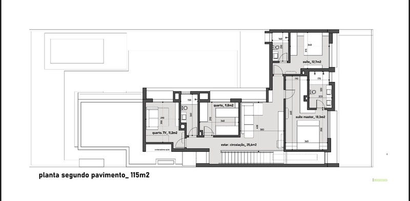 Casa nova projeto moderno: 10ª foto da galeria de imagens do imóvel