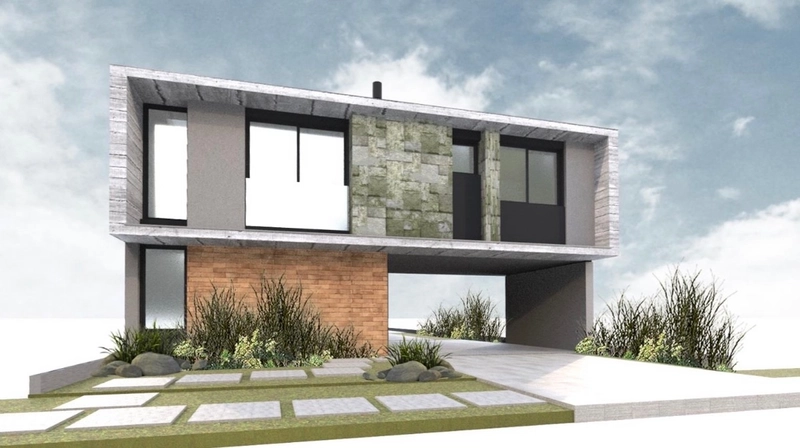 Casa nova projeto moderno: 3ª foto da galeria de imagens do imóvel