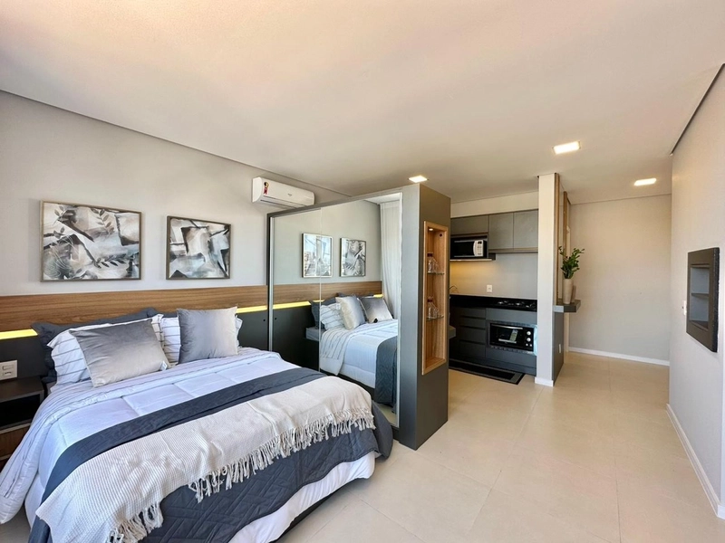 Apartamento mobiliado e decorado Ed. Verano: 2ª foto da galeria de imagens do imóvel