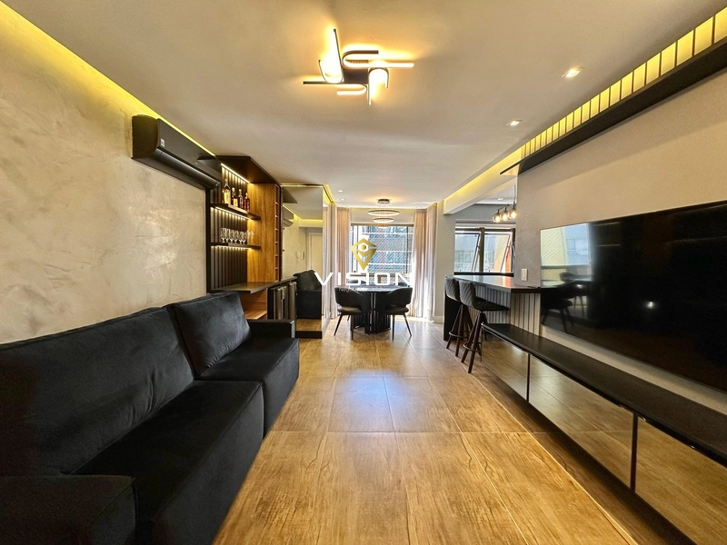 APARTAMENTO DE FRENTE MOBILIADO E DECORADO: 2ª foto da galeria de imagens do imóvel