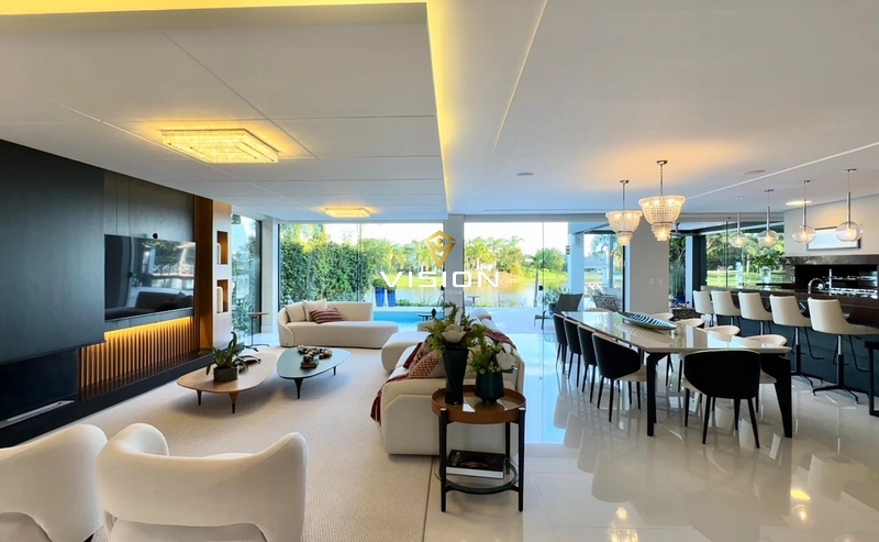 LUXUOSO SOBRADO Á BEIRA LAGO: 2ª foto da galeria de imagens do imóvel