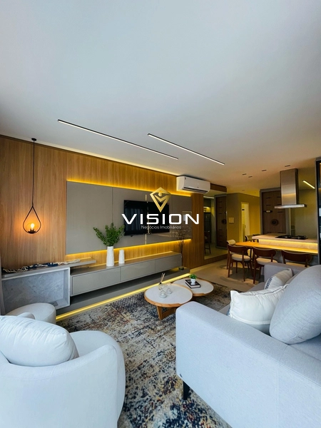 APARTAMENTO ALTO PADRÃO MOBILIADO E DECORADO: 3ª foto da galeria de imagens do imóvel