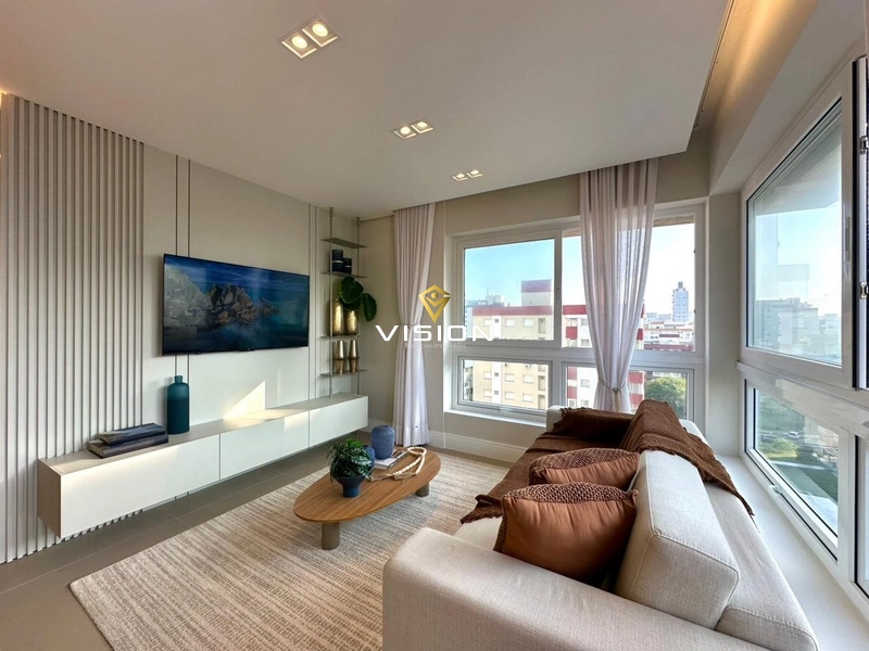 FINAMENTE MOBILIADO E DECORADO - BAIRRO ZONA NOVA: 3ª foto da galeria de imagens do imóvel